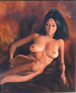 PEGRUM Vera,Study of a naked female,Cuttlestones GB 2016-12-02