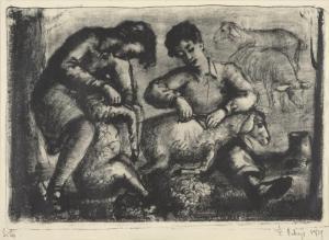 PEHAP Eric 1912-1981,Lambapügajad,1939,Baltic EE 2011-12-08