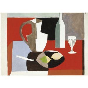 PEINADO VALLEJO Joaquin 1898-1975,BODEGÓN CON JARRA (STILL LIFE WITH JUG ),Sotheby's GB 2010-11-23