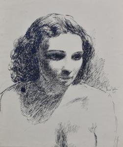 PEKALSKI Leonard 1896-1944,Portret kobiety,1935,Rempex PL 2023-09-06