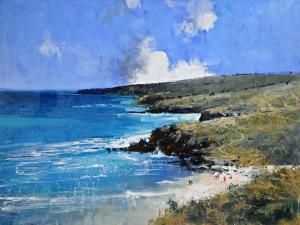 PEKEL Herman 1956,Sunlit Coast, Petrel Cove, Encounter Bay Fleurieu ,Elder Fine Art AU 2023-09-03