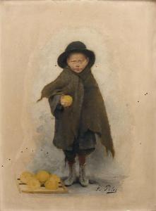 PELEZ Fernand,Le petit vendeur de citrons,Artcurial | Briest - Poulain - F. Tajan 2019-11-13