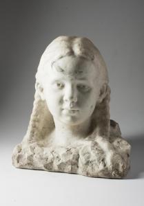 PELIKAN Julius 1887-1969,Head of a Girl,1919,Palais Dorotheum AT 2014-09-20