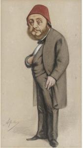 PELLEGRINI Carlo 1839-1889,His Excellency Musurus Bey,Christie's GB 2005-12-14