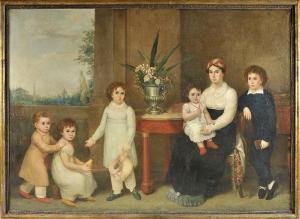 PELLEGRINI Domenico 1759-1840,Retrato de Família,Cabral Moncada PT 2021-04-19