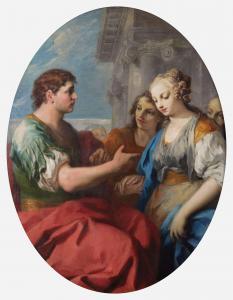 PELLEGRINI Gian Antonio 1675-1741,Cleopatra and Mark Antony,Freeman US 2024-04-17