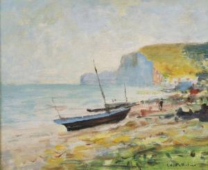 PELLETIER Charles 1922-2005,Étretat,Brissoneau FR 2020-03-25