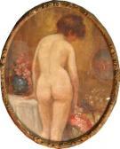 PELLETIER Leonce 1869-1950,Jeune femme nue de dos,De Vregille Bizouard FR 2007-09-22