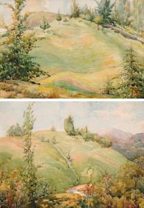 PELLINI LUIGI 1886-1965,Paesaggio di campagna,1928,Antonina IT 2013-07-09