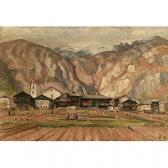 PELLIS Johannes Napoleone 1888-1967,Paesaggio a Valbruna,Stadion IT 2006-12-05