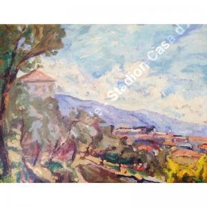 PELLIS Johannes Napoleone 1888-1967,Paesaggio friulano,Stadion IT 2015-06-12