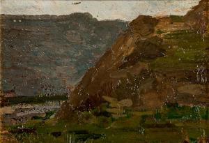 PELLIZZA DA VOLPEDO Giuseppe 1868-1907,Dorso di montagna,Art - Rite IT 2022-05-19