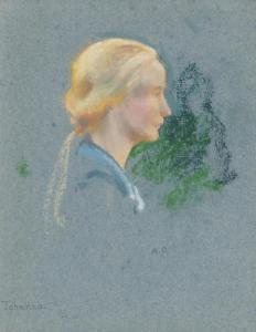 PELTON Agnes 1881-1961,Johanna and Portrait of a Woman,Bonhams GB 2023-08-02