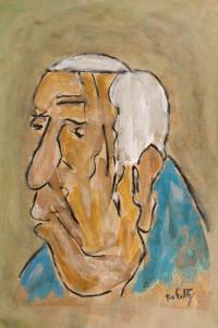 PELTZ Tia 1938-2000,Isac Peltz (father of the artist),Artmark RO 2023-11-15