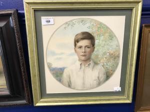 PEMBERTON LONGMAN Joanne 1918-1973,Portrait of Boy - Tuckinghams?,Henry Aldridge GB 2019-08-17