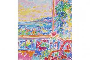 PENCHASOFF ANNE 1900-1900,Sunny balcony view,Woolley & Wallis GB 2015-06-03
