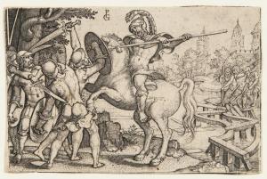 PENCZ Georg 1500-1550,Horatius Cocles,Skinner US 2018-10-13