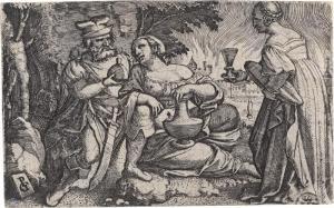 PENCZ Georg 1500-1550,Loth und seine Töchter,Galerie Bassenge DE 2023-11-30