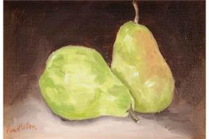 PENDLETON ANTOINETTE,Pear Still Life,Simpson Galleries US 2015-11-07