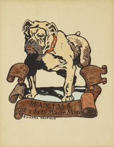 PENFIELD Edward 1866-1925,MAXIMS OF A SELF MADE MAN (BULLDOG),Sotheby's GB 2018-03-28