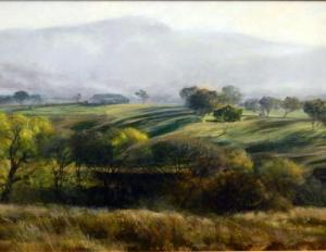 PENGILLEY Robert 1944,Autumn at Thalwa,1989,Theodore Bruce AU 2012-10-07