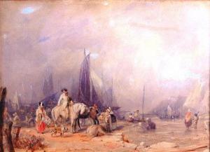 PENLEY Aaron Edwin 1826-1893,Hastings Harbour,Lacy Scott & Knight GB 2011-06-11