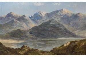 PENN Stanley 1895-1950,THE HILLS OF KNOYDART IN EARLY SPRING,1895,Addisons GB 2015-06-25