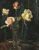 PENN William Charles 1877-1968,Still life of roses,1959,Bonhams GB 2007-03-07