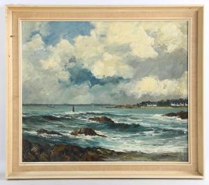 PENNAMEN Guy 1932,French coastal scene,Burstow and Hewett GB 2022-07-21