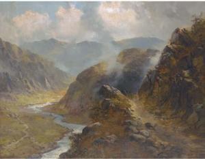 PENNE Arnovl T,Precipice walk, Dollelly, North Wales,1898,Christie's GB 2003-11-13