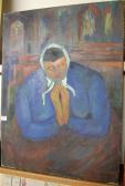 PENNEY,Study of a woman in prayer,Lacy Scott & Knight GB 2016-04-02