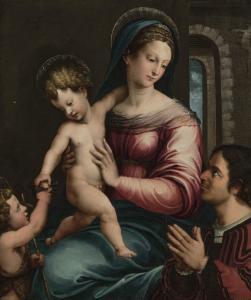 PENNI Luca 1500-1556,The Madonna and Child with the Infant Saint John t,Christie's GB 2023-07-07