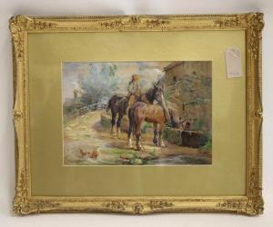 PENNINGTON John,A Drink for the Work Horses,Hartleys Auctioneers and Valuers GB 2016-03-23