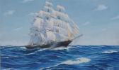 PENNINGTON OSWALD FRANKLYN 1885-1953,A clipper under full sail,Mallams GB 2008-10-10