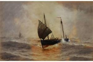 PENROY W.H,Scottish herring boats at sea,Ewbank Auctions GB 2015-06-17