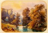 PENSÉE Charles 1799-1871,paysage montagneux,Artcurial | Briest - Poulain - F. Tajan FR 2007-04-19