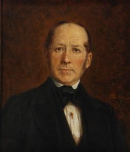Penther Daniel 1837-1887,Portret mężczyzny,Rempex PL 2018-08-29