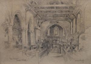 PENTON Richard Howard,The Chapel, Dover College,1906,Bamfords Auctioneers and Valuers 2020-06-17
