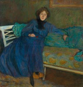 Pepino Anton Josef 1863-1921,The Wife of the Artist,1899,Palais Dorotheum AT 2022-09-20