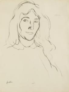 PEPLOE Samuel John 1871-1935,WOMAN WITH LONG HAIR,Sotheby's GB 2014-05-22
