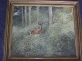 PEPPER Hubert 1900-1900,deer in a woodland landscape,1969,Bonhams GB 2003-11-11