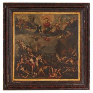 PEPYN Marten 1575-1643,The Last Judgement,New Orleans Auction US 2023-03-25