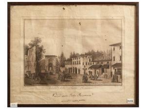 PERA Giuseppe 1799-1839,Veduta della Porta Romana,Maison Bibelot IT 2022-12-07