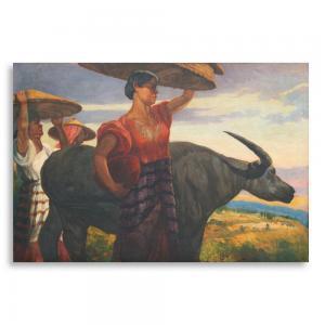 PERALTA Ramon 1877-1940,Country Life,1900,Leon Gallery PH 2023-06-17