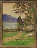 perard victor simon 1870-1959,Adirondack Lake,Stair Galleries US 2016-07-15