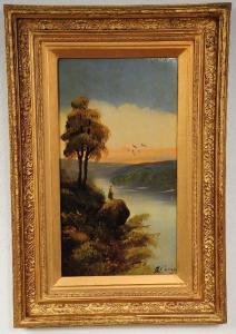PERCY J,River Landscape,Gray's Auctioneers US 2010-07-29