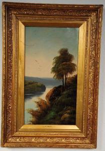 PERCY J,River Landscape,19th Century,Gray's Auctioneers US 2010-07-29