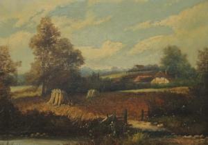 PERCY R,Farm Scene,Rowley Fine Art Auctioneers GB 2022-09-10