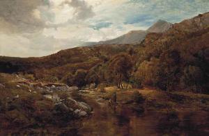 PERCY Sidney Richard 1821-1886,A Welsh valley,Christie's GB 2014-11-26