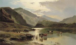 PERCY Sidney Richard 1821-1886,On the Mawddach, North Wales,1873,Christie's GB 2003-11-25